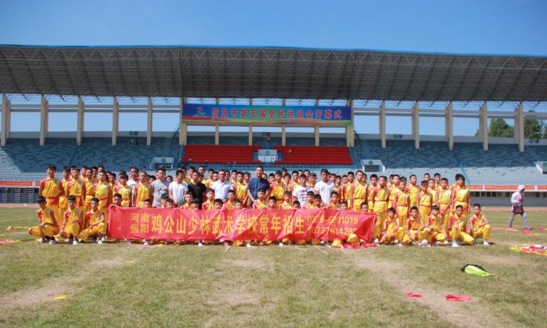 鸡公山少林武术学校提醒学员：武术训练后尽量不要立即吃